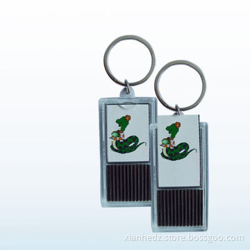 Solar keychain can save energy  in the sun